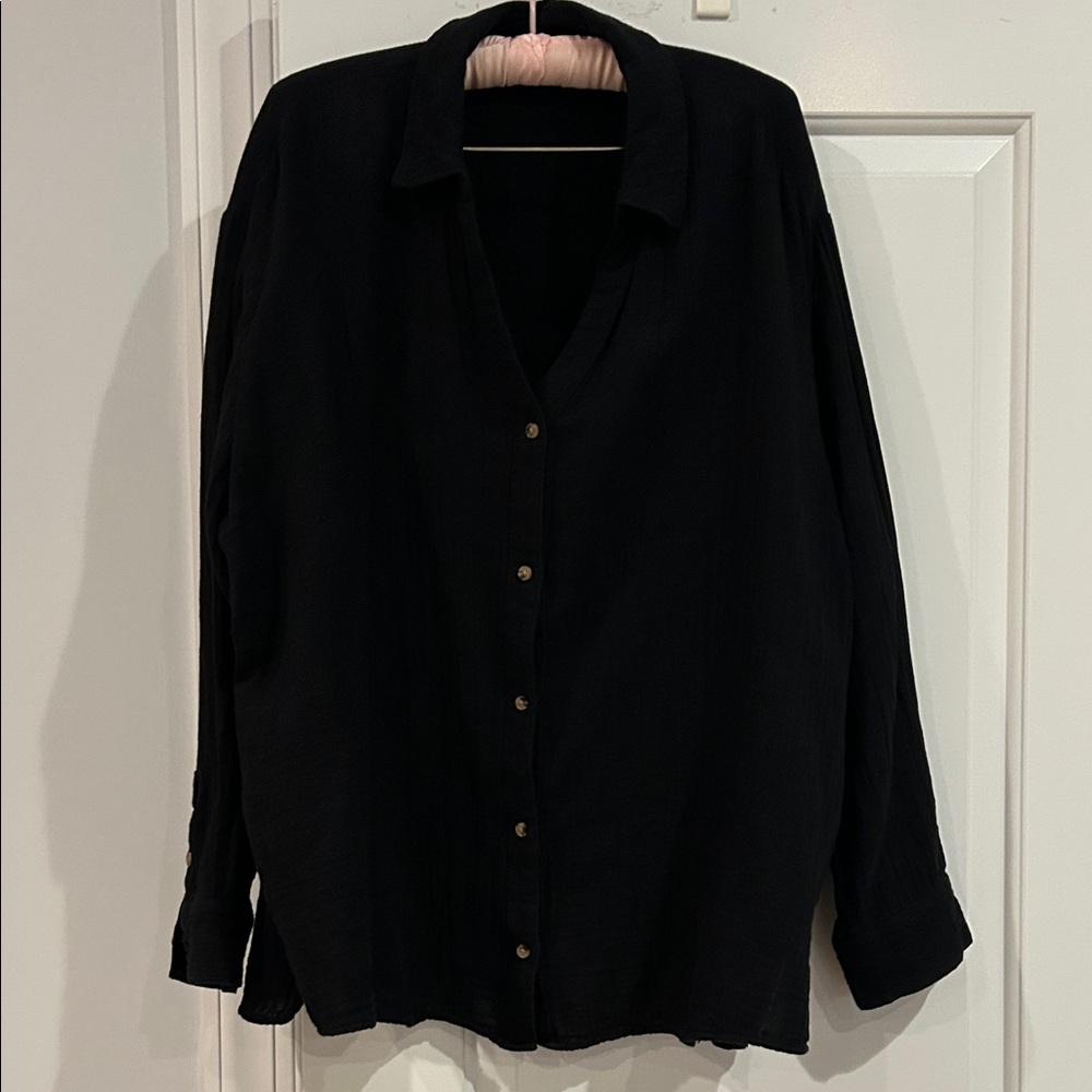 Women’s Gauze Button Up Shirt